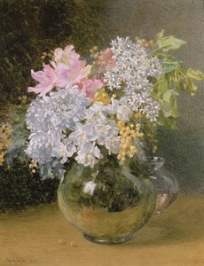Flores da Primavera em um vaso